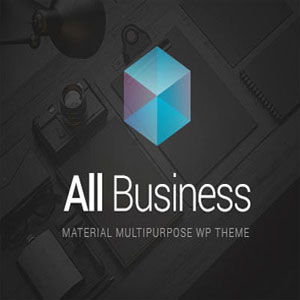 قالب وردپرس شرکتی فوق حرفه ای تجارت All business