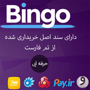 ابر پوسته خبری ، سرگرمی ، پورتال بینگو Bingo