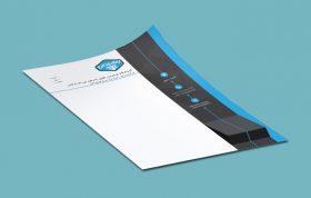 طرح لایه باز سربرگ اداری